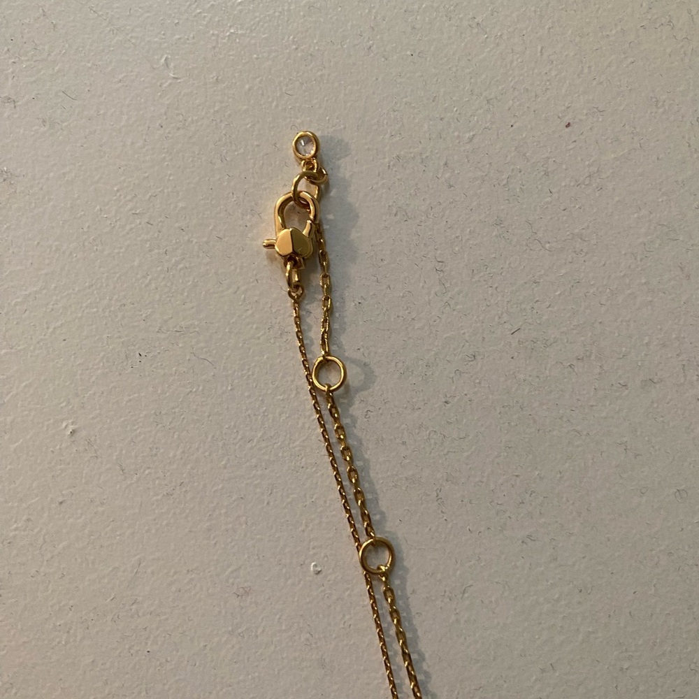 Kate Spade Gold Lariat Necklace - Picture 4 of 4